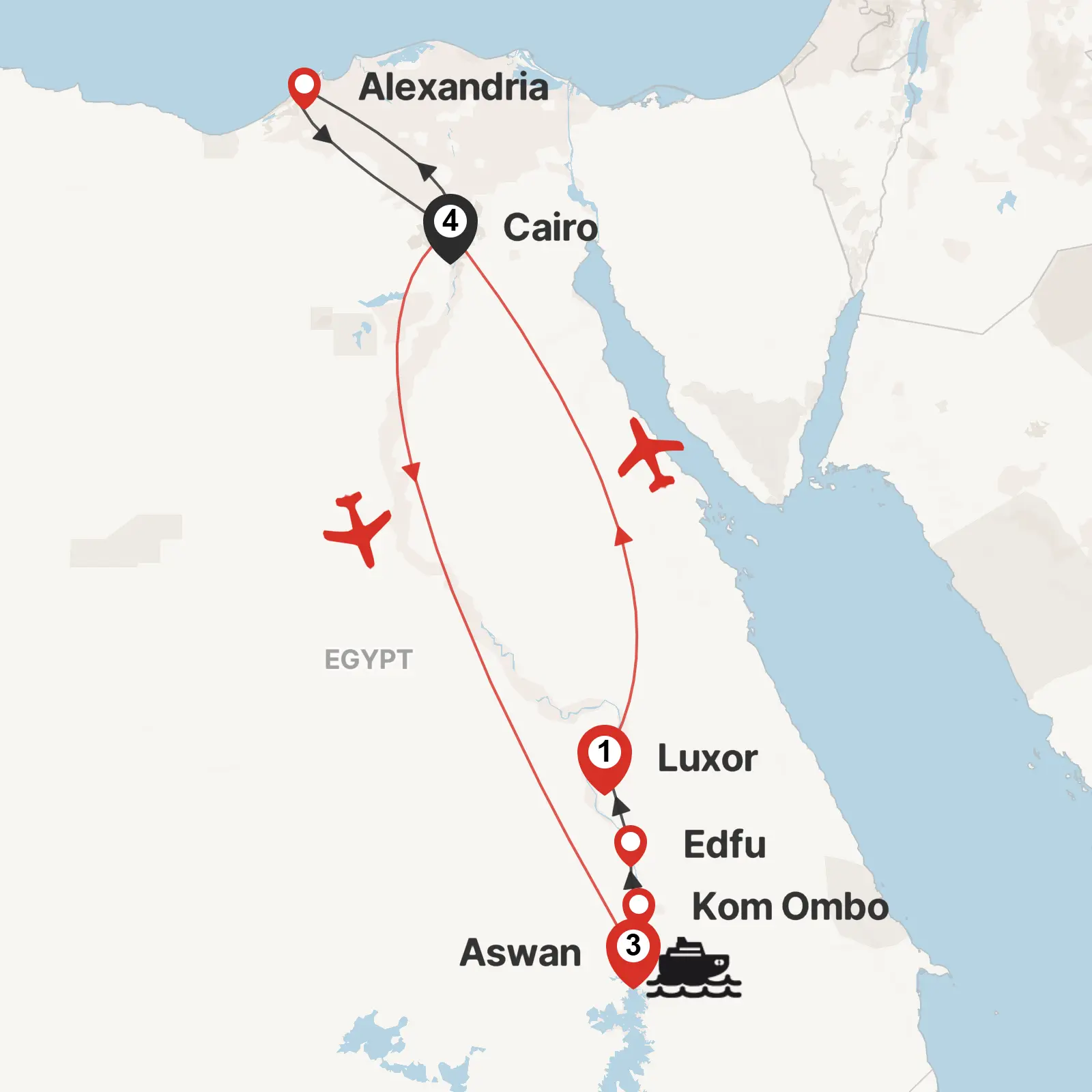 Amazing Egypt By Nile Cruise