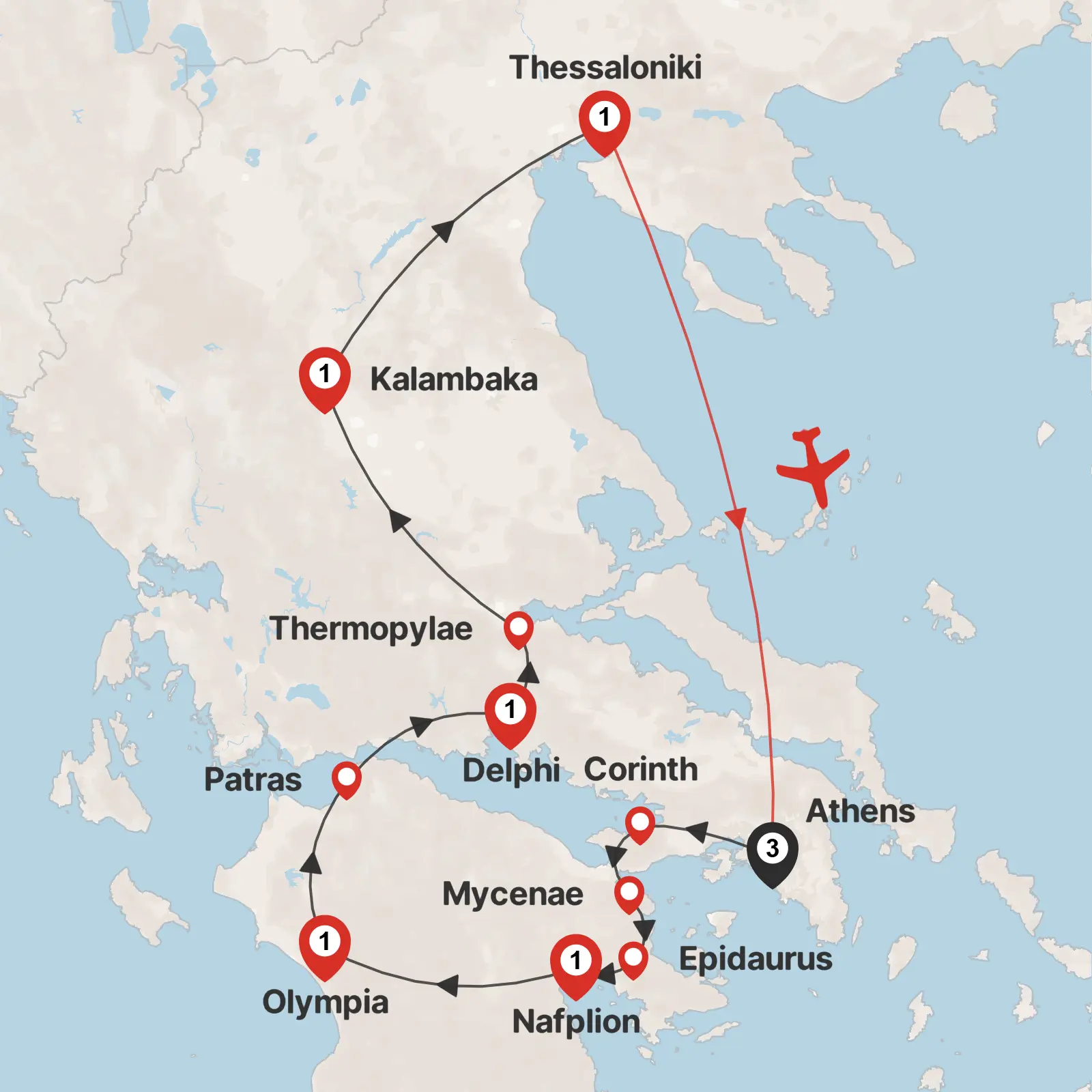 Classical Greece Odyssey ends Athens