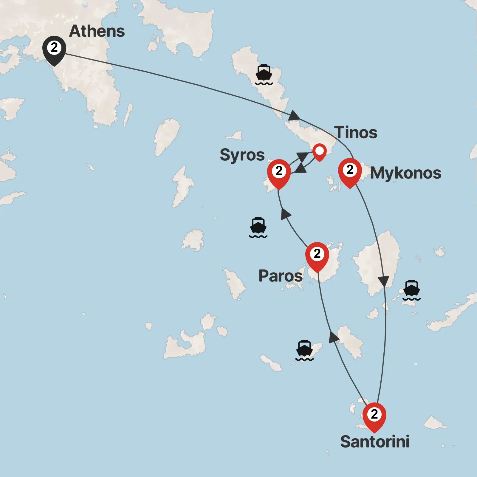 Athens & Best Islands of Greece
