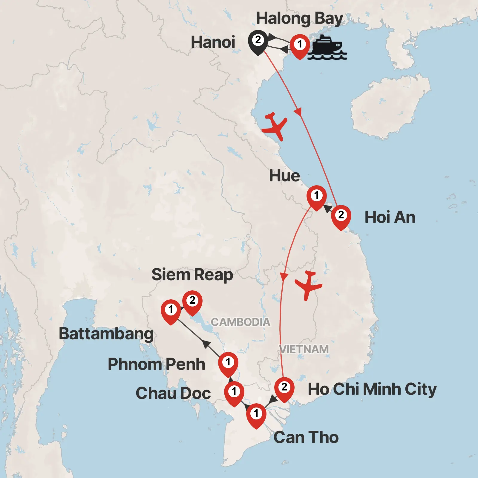 Best of Vietnam & Cambodia