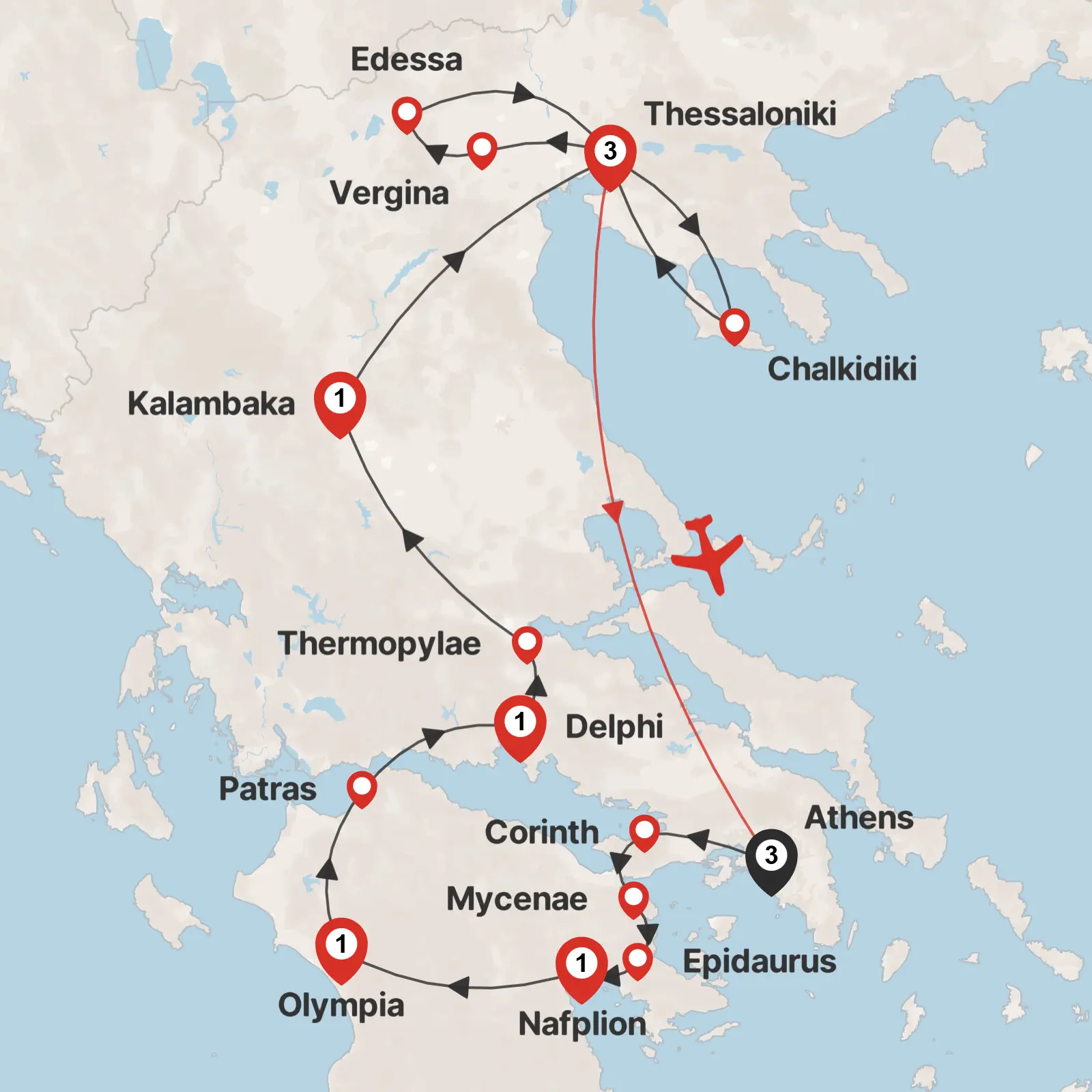 Complete Classical Greece ends Athens
