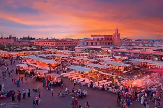 Djemaa El - Fna Square in Marrakech