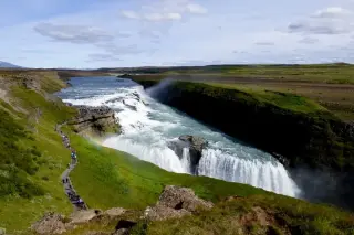 Gullfoss Waterfall