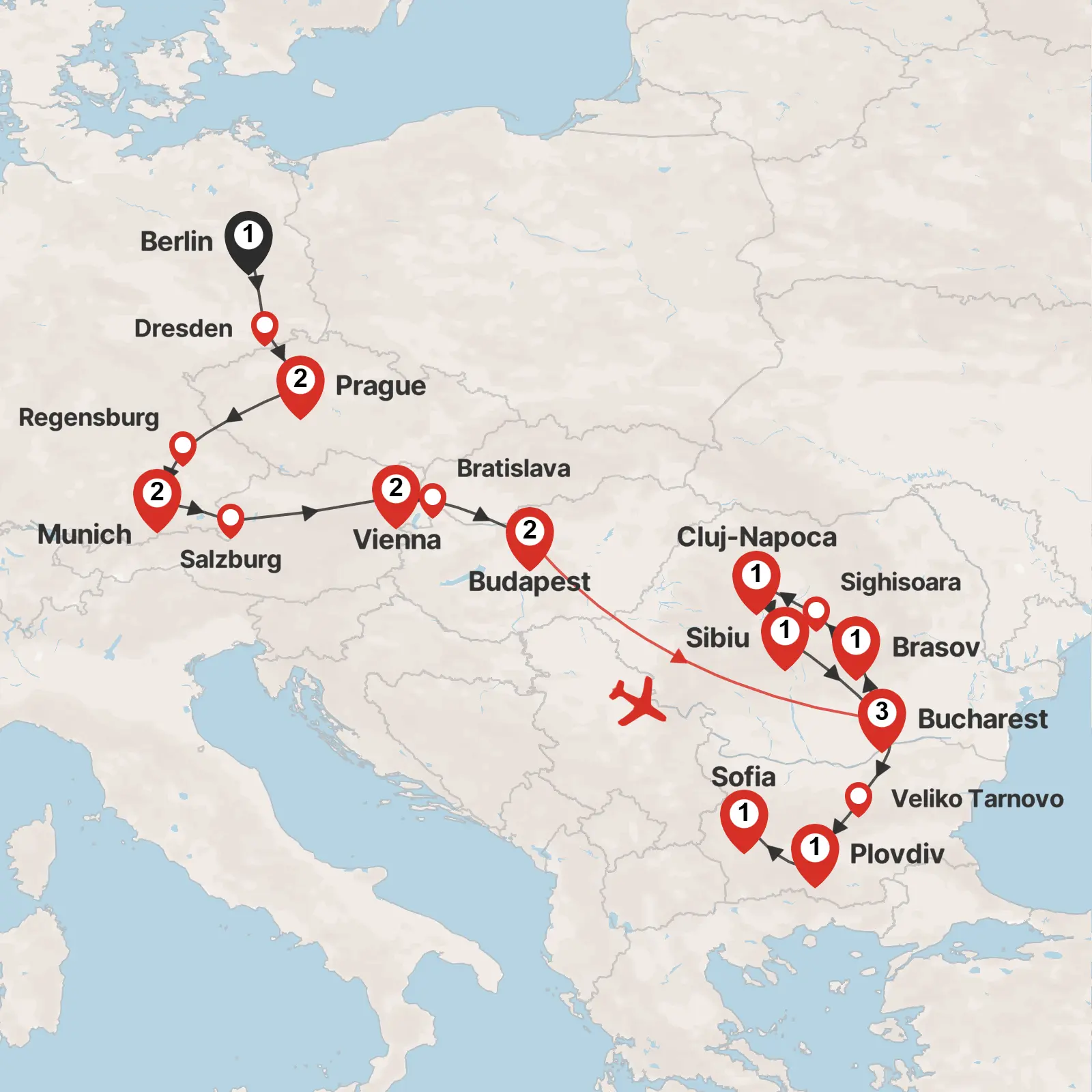 Incredible Central & Eastern Europe