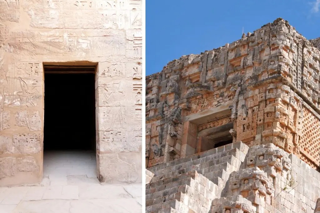 invisible door of pyramid of Giza