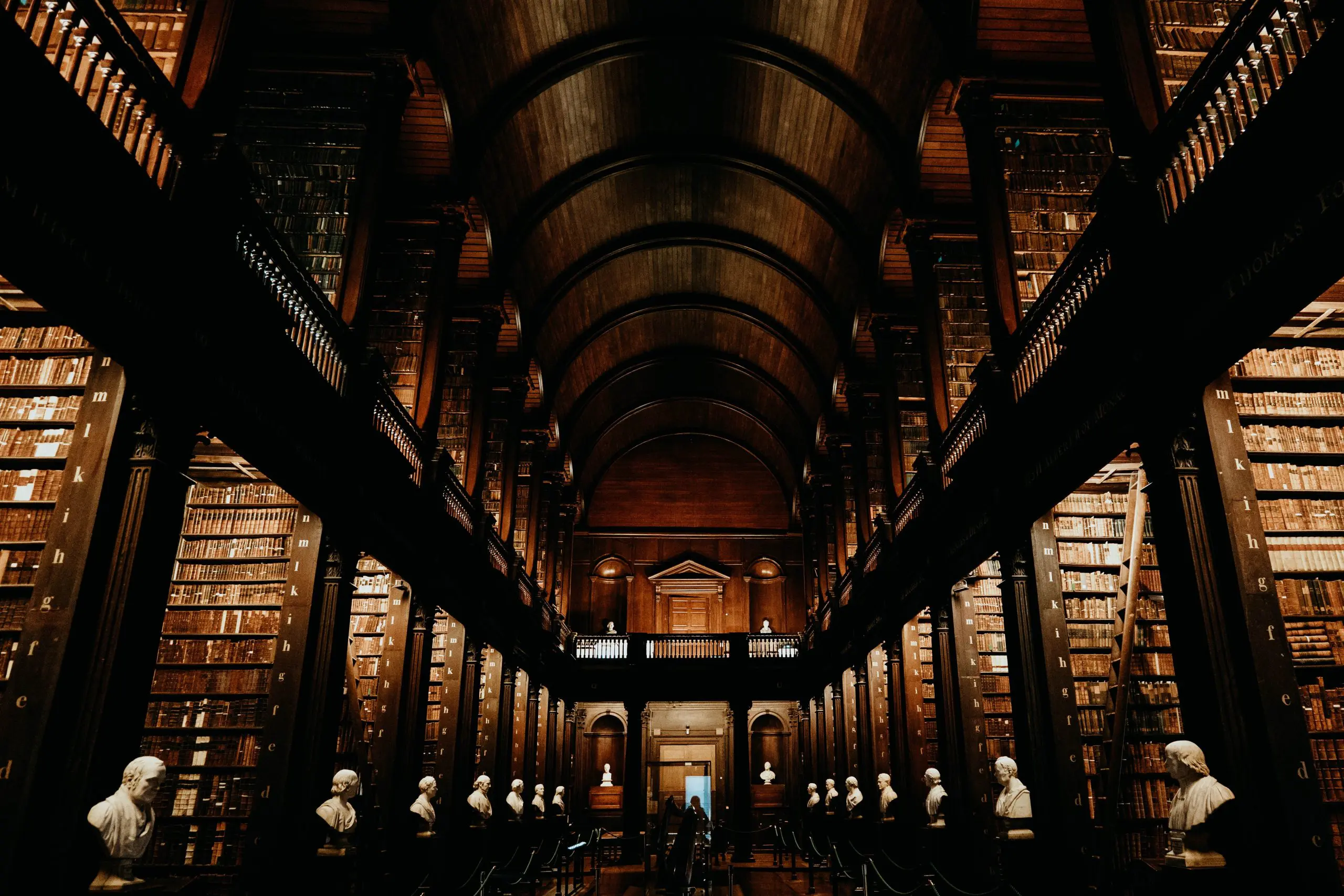 Visit The Long Room at Trinity College Library