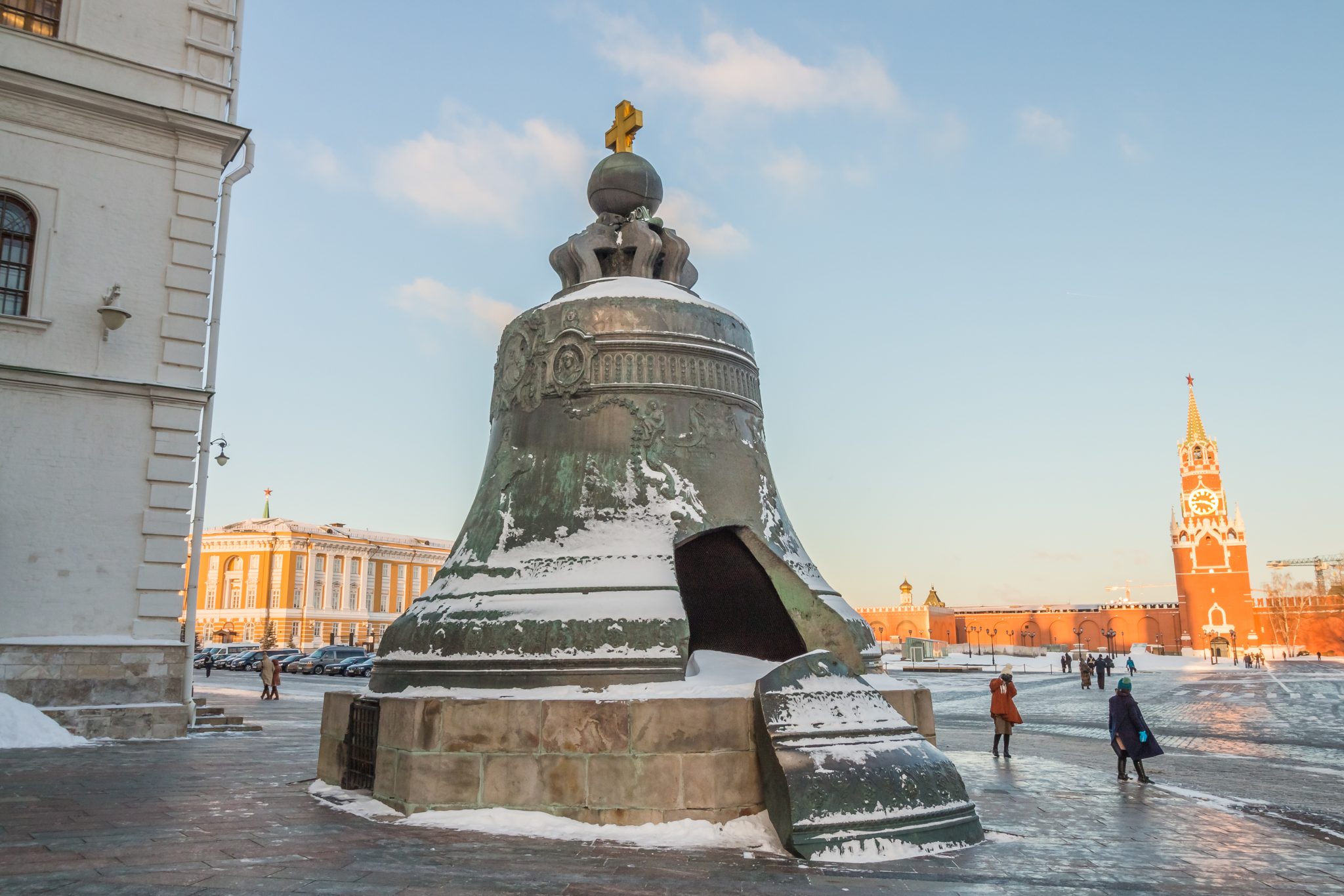 Кремль Московский площадь царь колокол